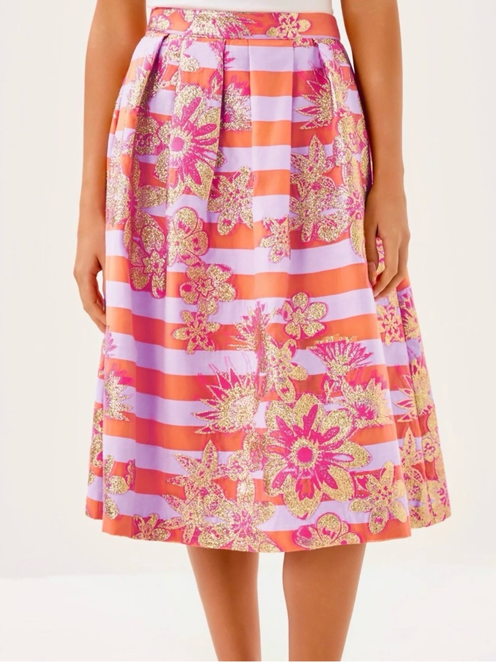 Lilly Pulitzer Lauderdale midi skirt